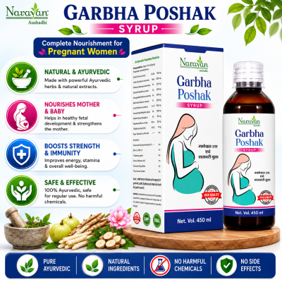 Garbha Poshak Syrup Provides Nutritional Support for Maternal Health and