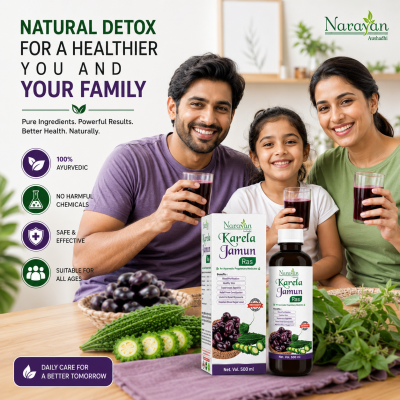 Karela Jamun Ras – 500 ml | Supports Metabolism Nourishment and Overall Body Wellness