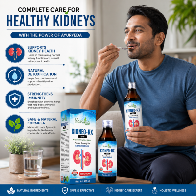 Kidneo Rx Prawahi Kwath – 200 ml | Kwath Supports Kidney Wellness and Urinary System Function.