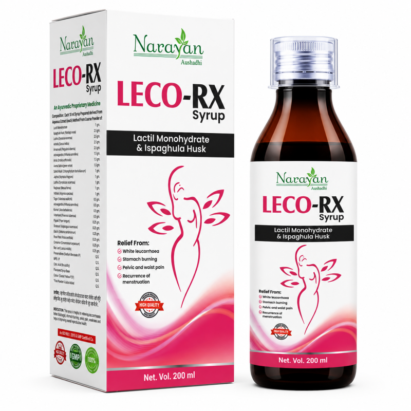 Leco Rx Syrup – 200 ml | for Women Supports Feminine Wellness and Vaginal Health