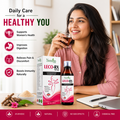 Leco Rx Syrup – 200 ml | for Women Supports Feminine Wellness and Vaginal Health