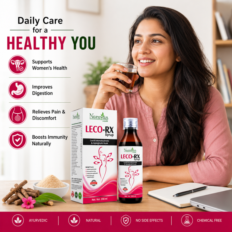 Leco Rx Syrup – 200 ml | for Women Supports Feminine Wellness and Vaginal Health