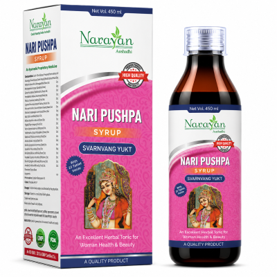 Nari Pushpa Syrup with Tablet Helps Maintain Nutritional Balance and Female