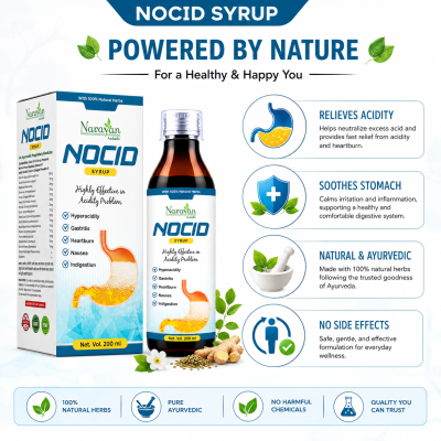 No Cid Prawahi Kwath Supports Relief From Acidity and Digestive Discomfort
