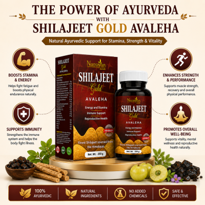 Shilajeet Gold Avaleha Supports Immunity Vitality and Reproductive Wellness