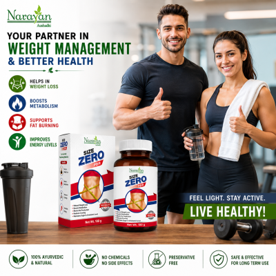 Size Zero Powder Supports Weight Management and Healthy Metabolism Naturally.