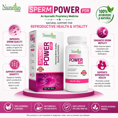 Sperm Power Powder Supports Vitality Stamina and Reproductive Wellness in Men.