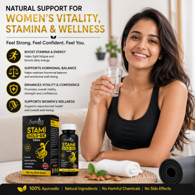 Stami Gold Rx Tablet Supports Stamina Energy and Overall Male Wellness